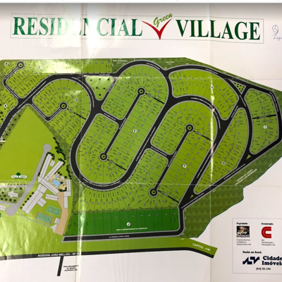 VENDA - LOTES - RESIDENCIAL GREEN VILLAGE
